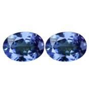 Tanzanite 1.08 CTS IF Paire 