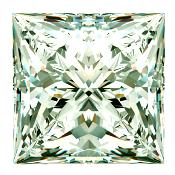 Moissanite 2.36 CTS if