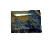 Saphir Doré Bleu 130.60 CTS Etoilé Non Traité Non Chauffé 
