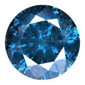 Diamant 0.41 CT Bleu ! 