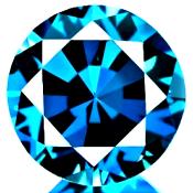 Diamant 0.33 CTS Bleu IF !  Imaginez 