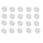 Diamant 0.28 CT IF  et VVS1 20 Pièces