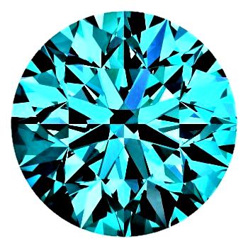 Diamant 0.41 CT IF Bleu ! Couleur TRES Recherchée 