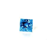 Diamant 0.16 CT VVS Non Traité Non Chauffé Bleu ! 