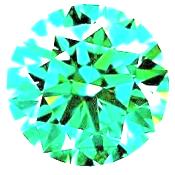 Diamant 0.52 CT IF Vert Pré aveuglant   